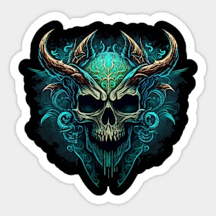 Skull 1 Sticker